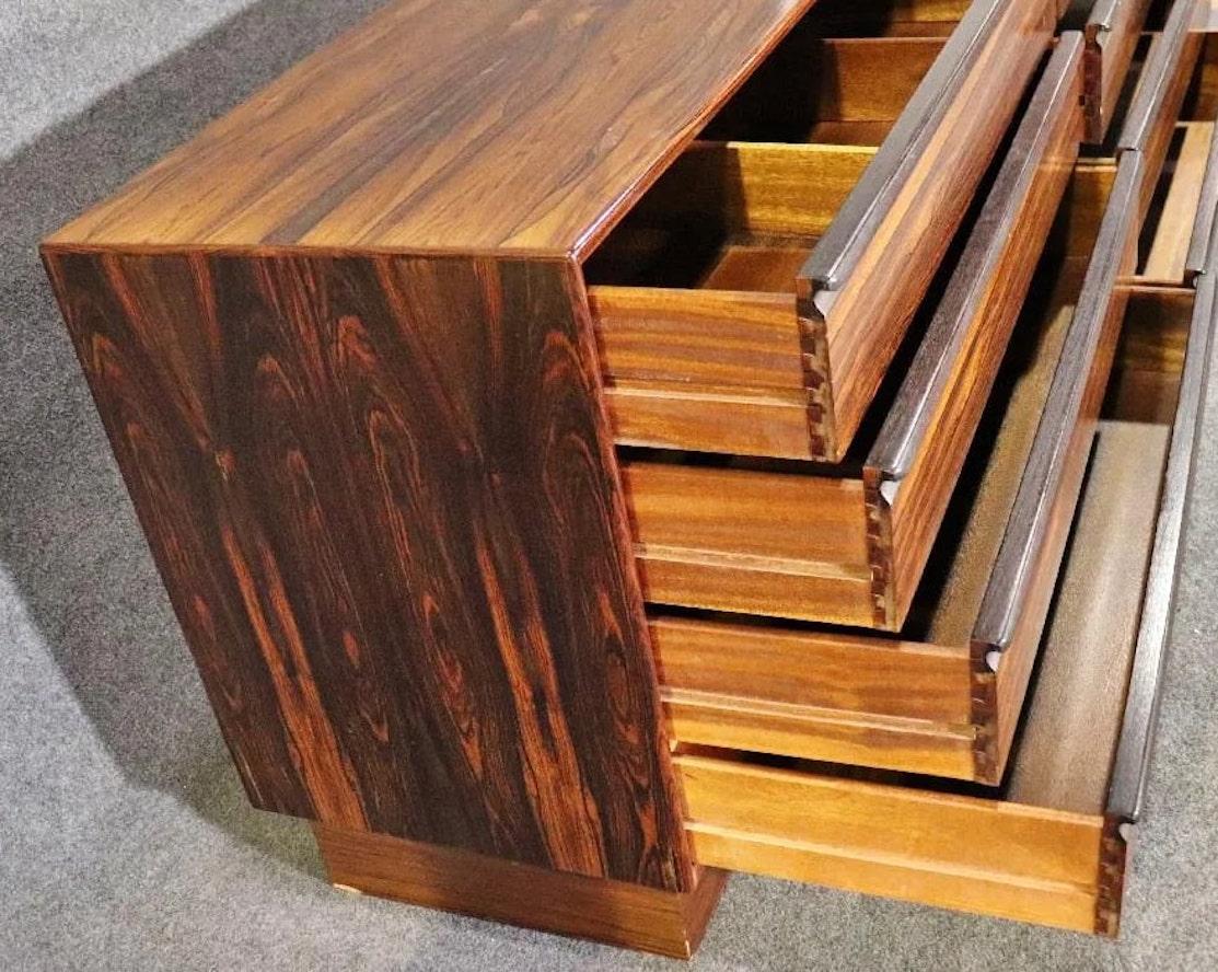 20th Century Westnofa Rosewood Dresser For Sale