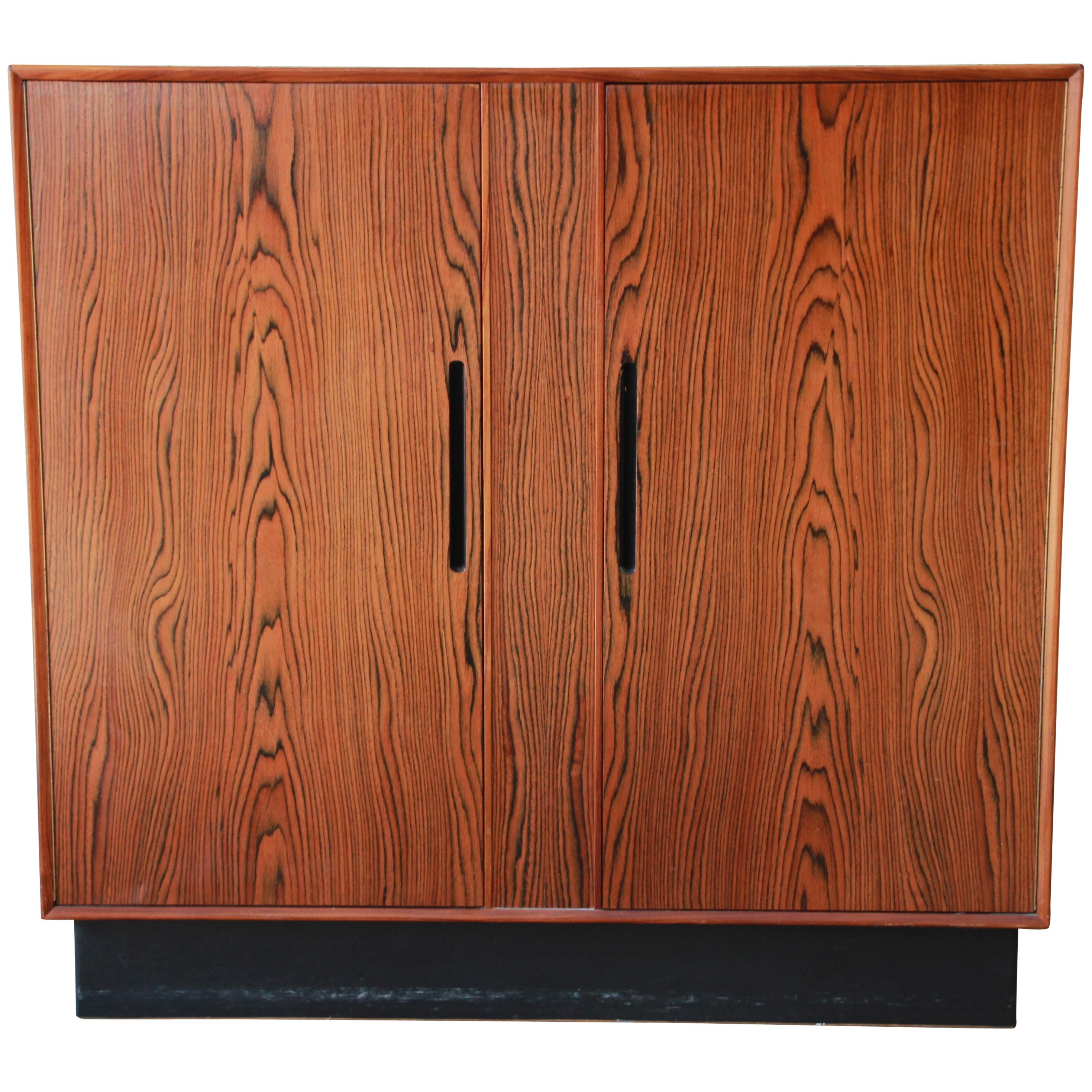 Westnofa Scandinavian Modern Rosewood Gentleman's Chest