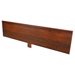 Westnofa Scandinavian Modern Rosewood King Size Headboard, Newly Refinished