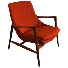 Westnofa Sculpted Lounge Chair, Norway, 1950s