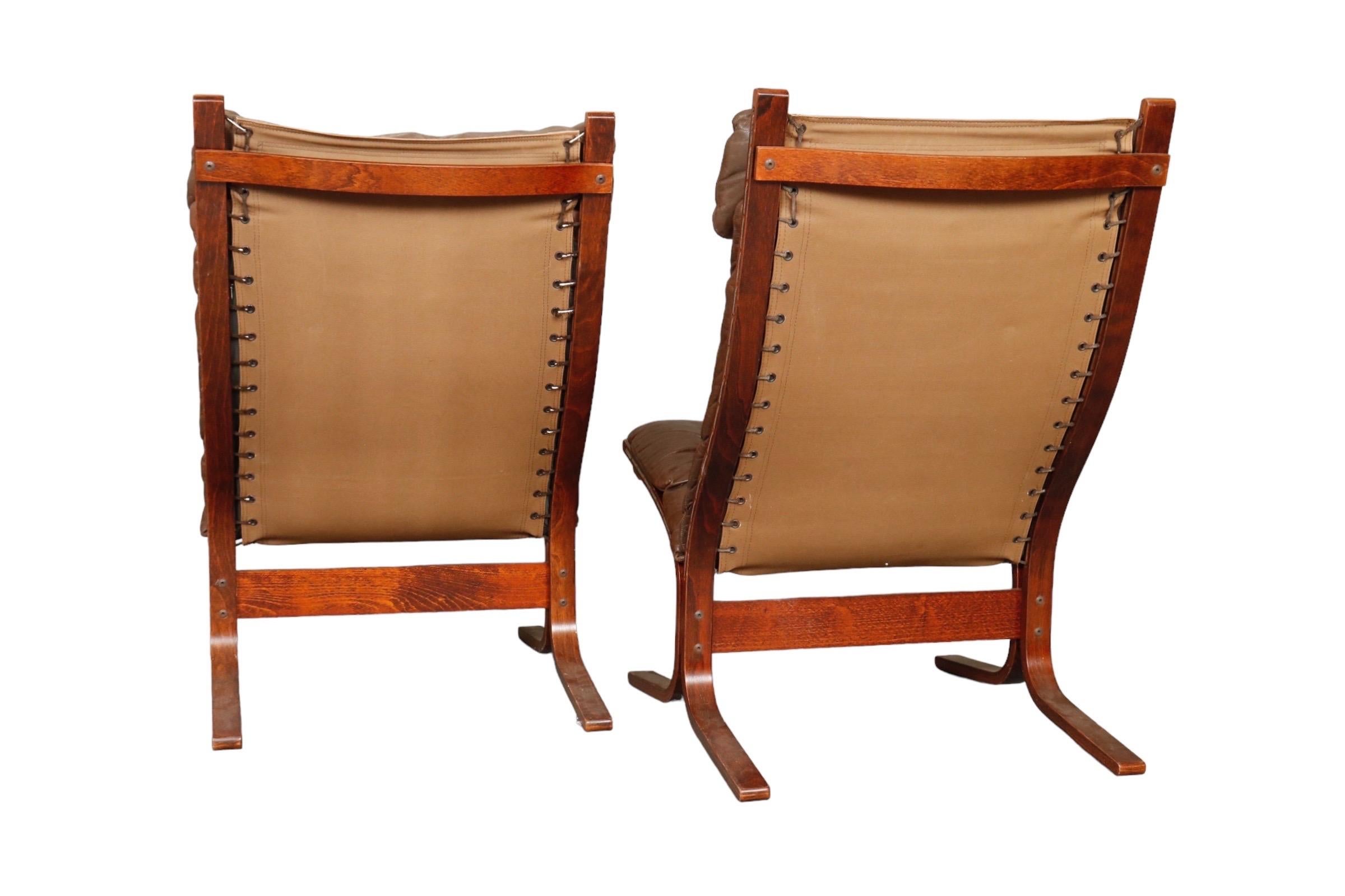 Mid-Century Modern Westnofa “Siesta” Lounge chairs - a Pair