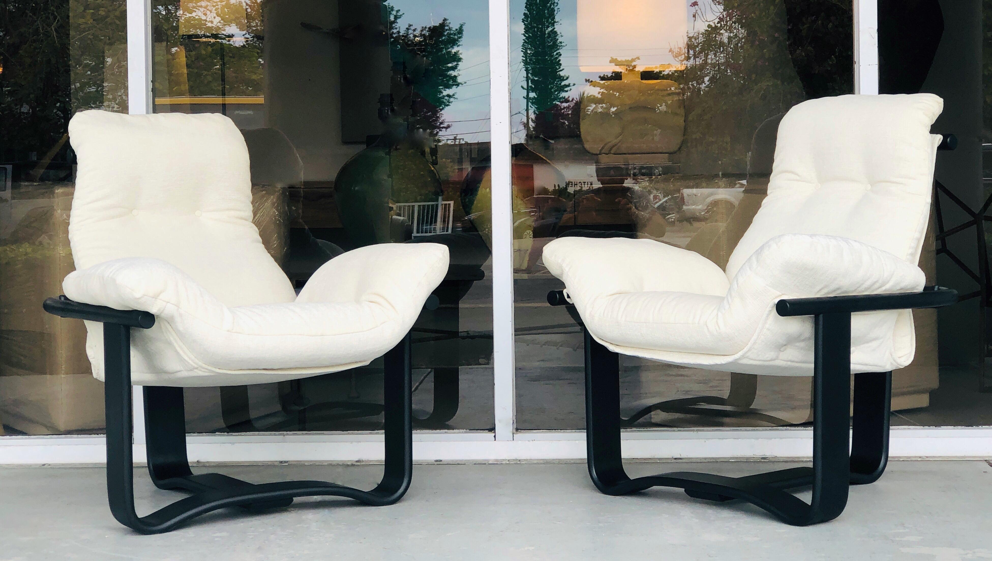 Westnofa Sling T Lounge Manta Pair of Chairs by Ingmar Relling 3