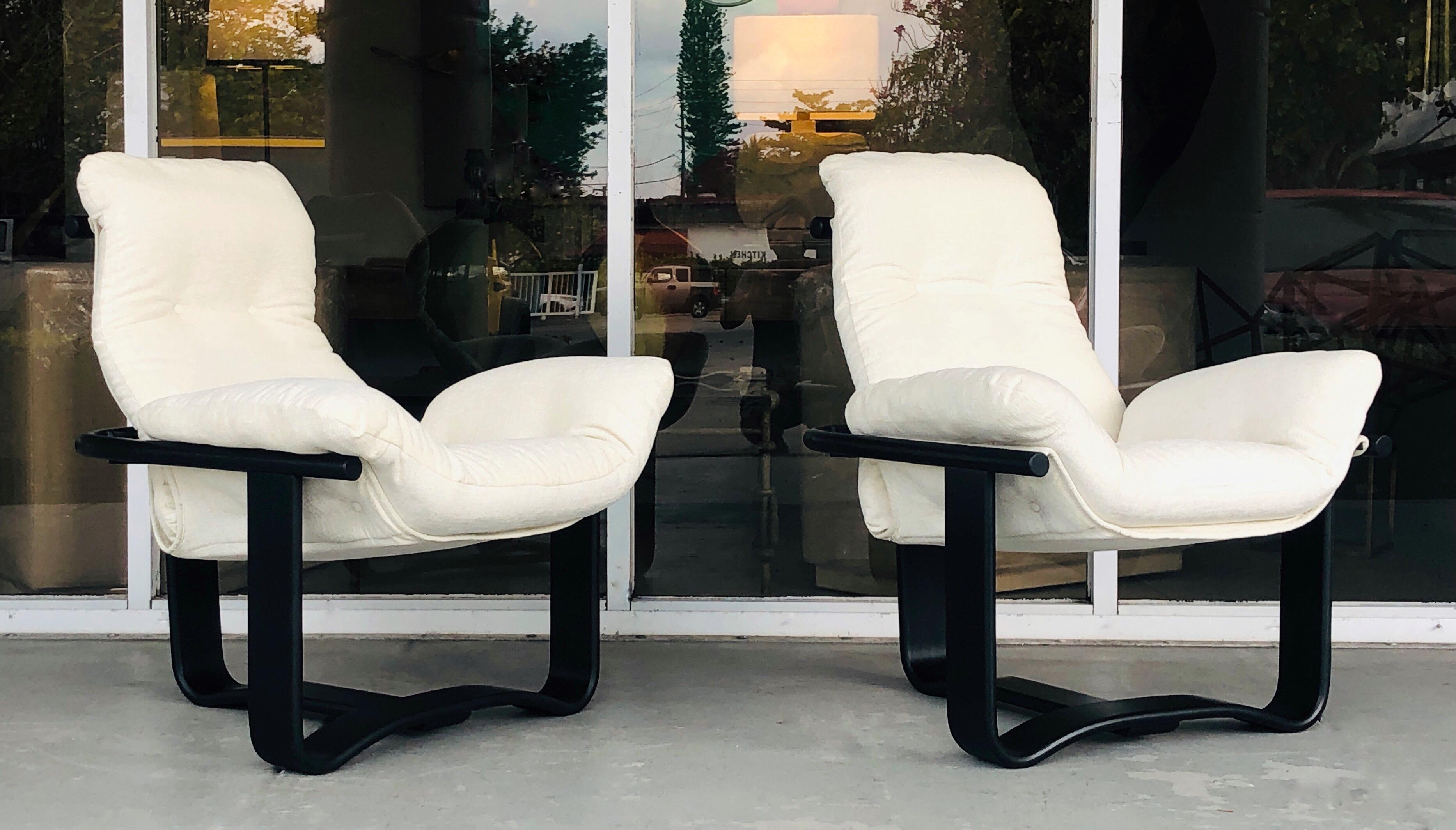 Westnofa Sling T Lounge Manta Pair of Chairs by Ingmar Relling 5