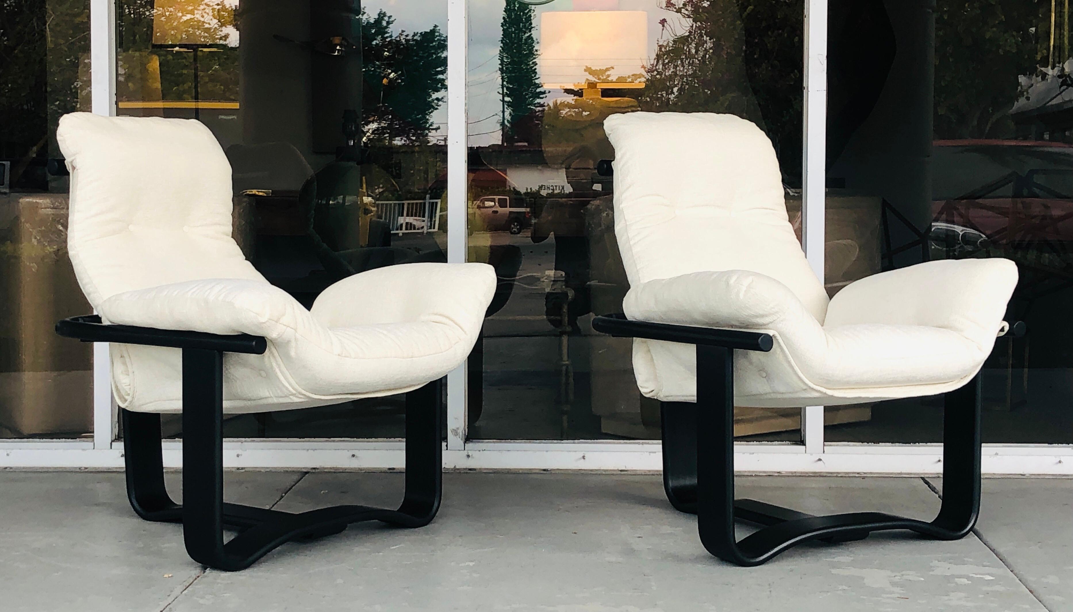 Westnofa Sling T Lounge Manta Pair of Chairs by Ingmar Relling 2