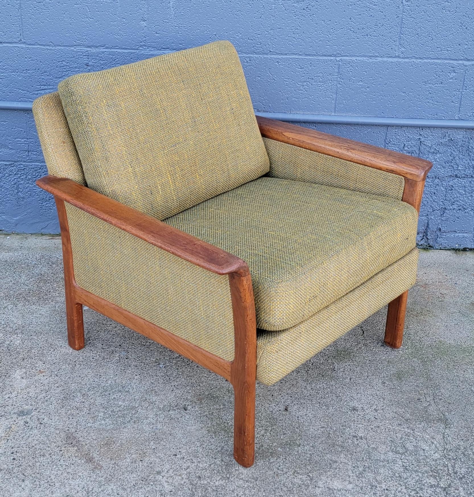 Westnofa Teak Danish Modern Lounge Chair 2