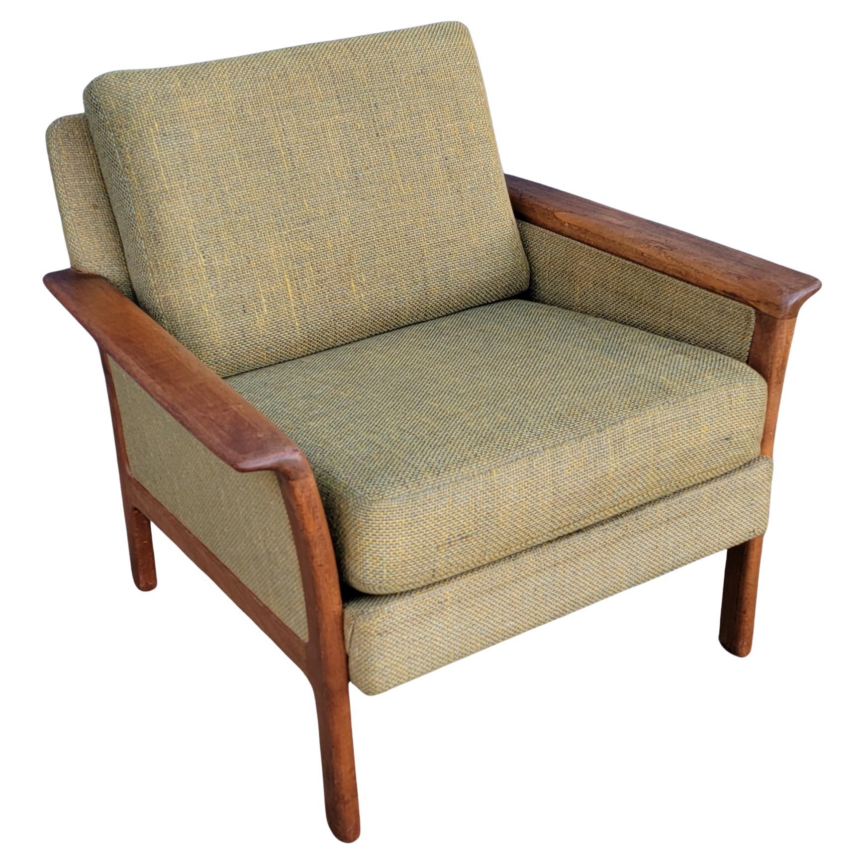 Westnofa Teak Danish Modern Lounge Chair