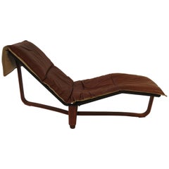 Westofa Leather Lounge Chair by Ingmar and Knut Relling