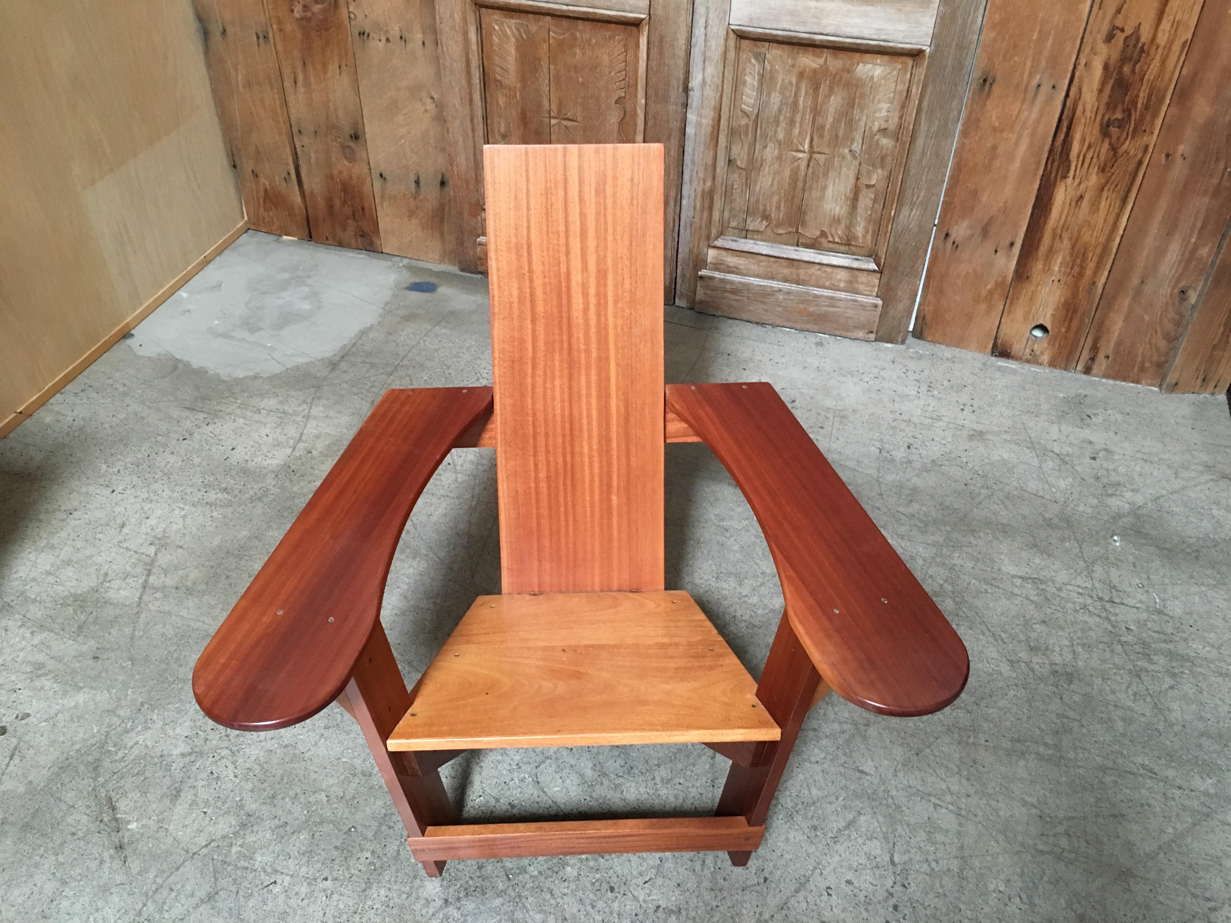 Hand-Crafted Westport Adirondack Lounge Chair