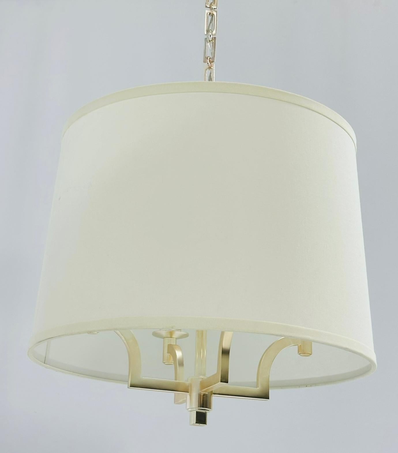 „Westport“-Kronleuchter aus poliertem Nickel von Barbara Barry für Visual Comfort (Chinesisch) im Angebot