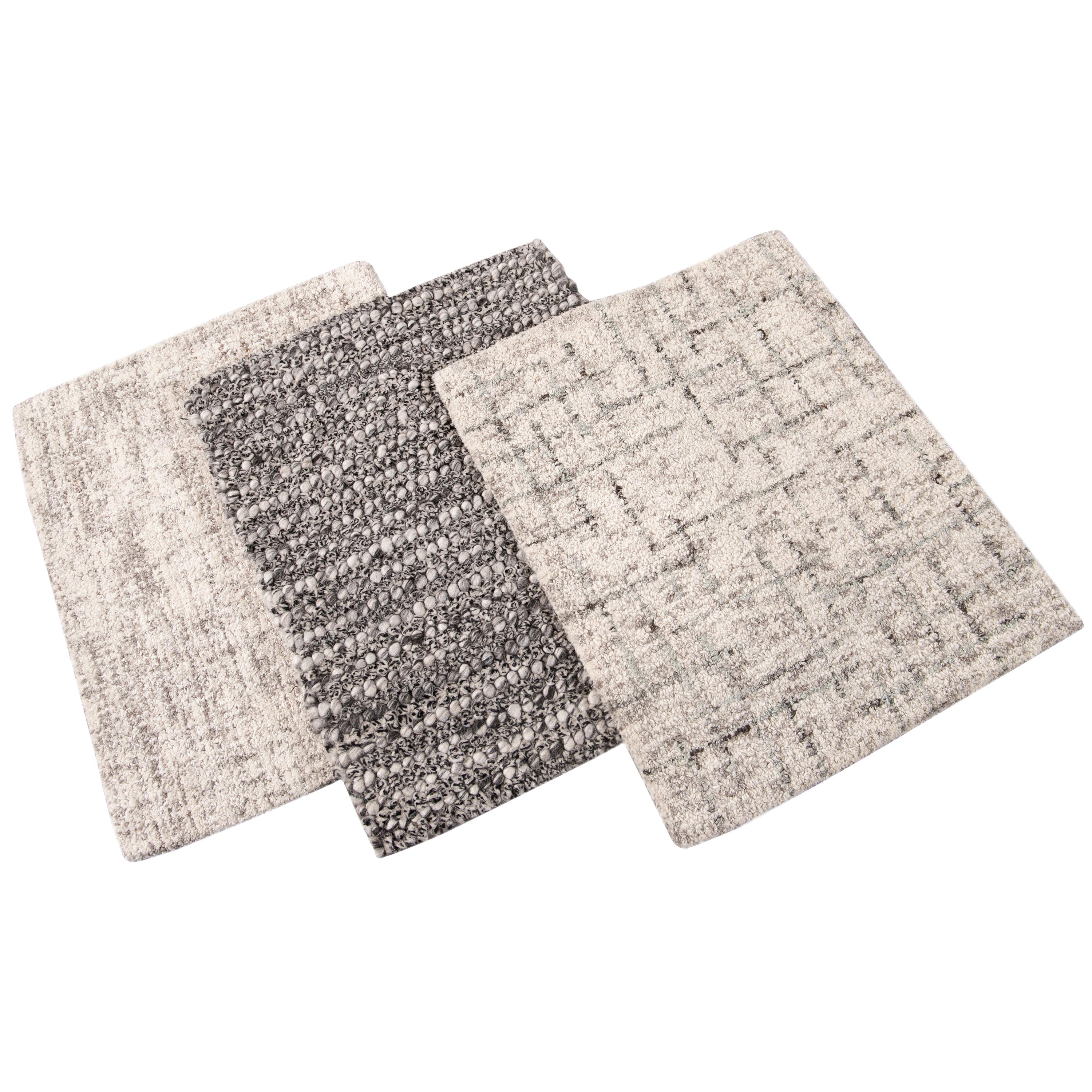 Westport Collection Handwoven Wool Custom Contemporary Rug For Sale