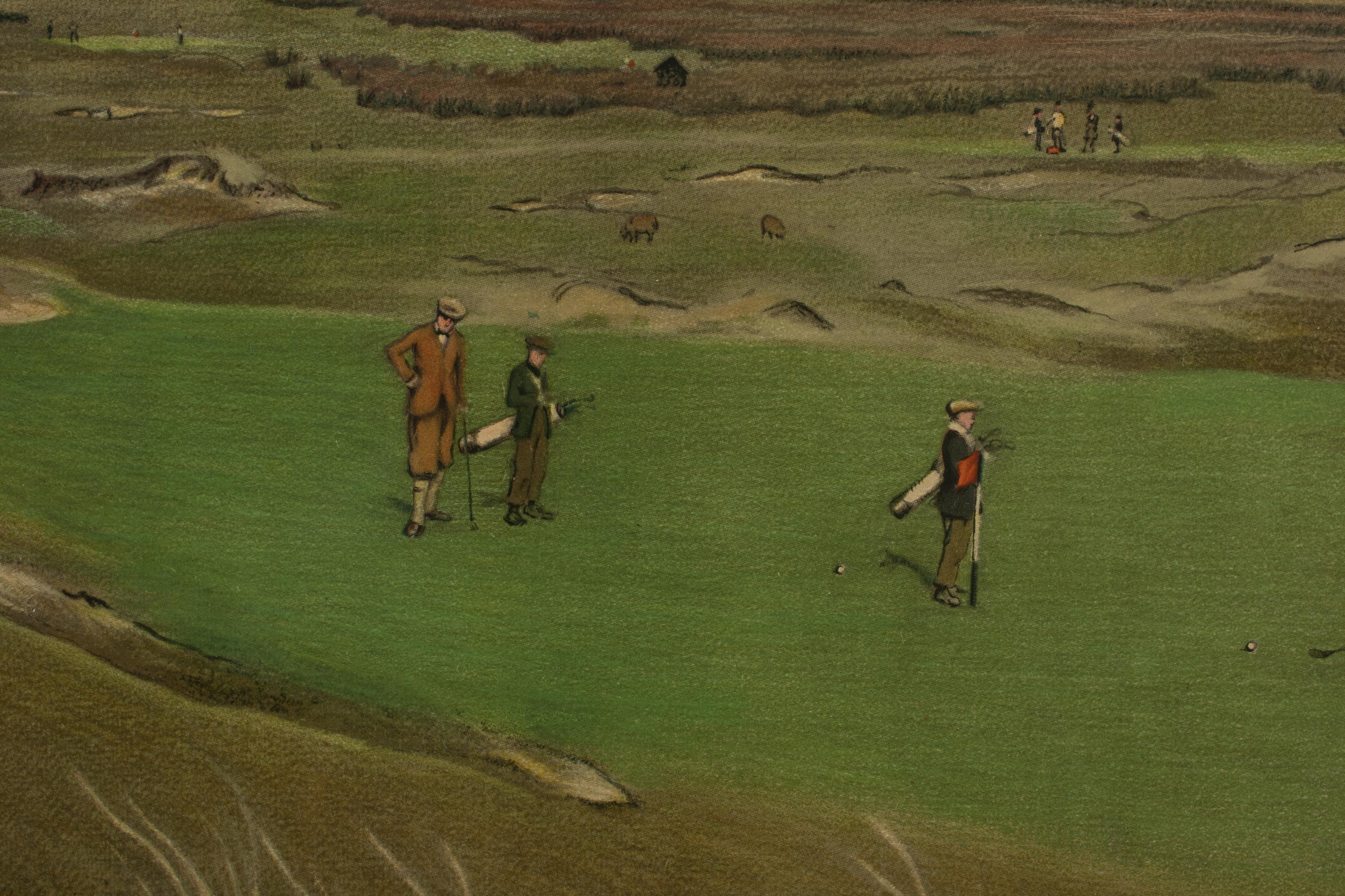 ¡Hacia el Oeste! (Real Club de Golf de North Devon) 6ª Foto de Golf Green, Cecil Aldin en venta 3