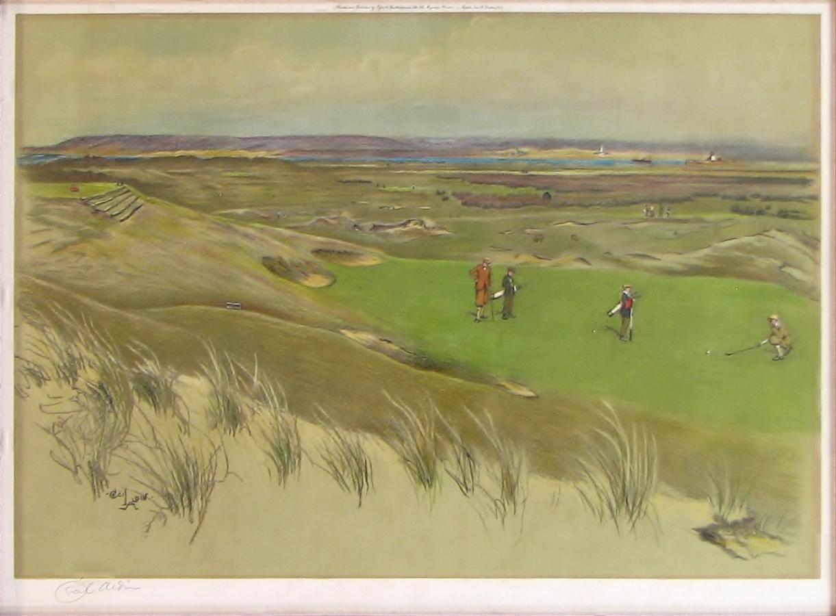 High Victorian Westward Ho, Signed by Cecil Aldin, Photolithograph, Circa 1922