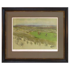 Antique Westward Ho, Signed by Cecil Aldin, Photolithograph, Circa 1922