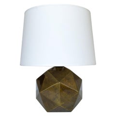 Westwood Industries Antique Bronze Geometric Table Lamp