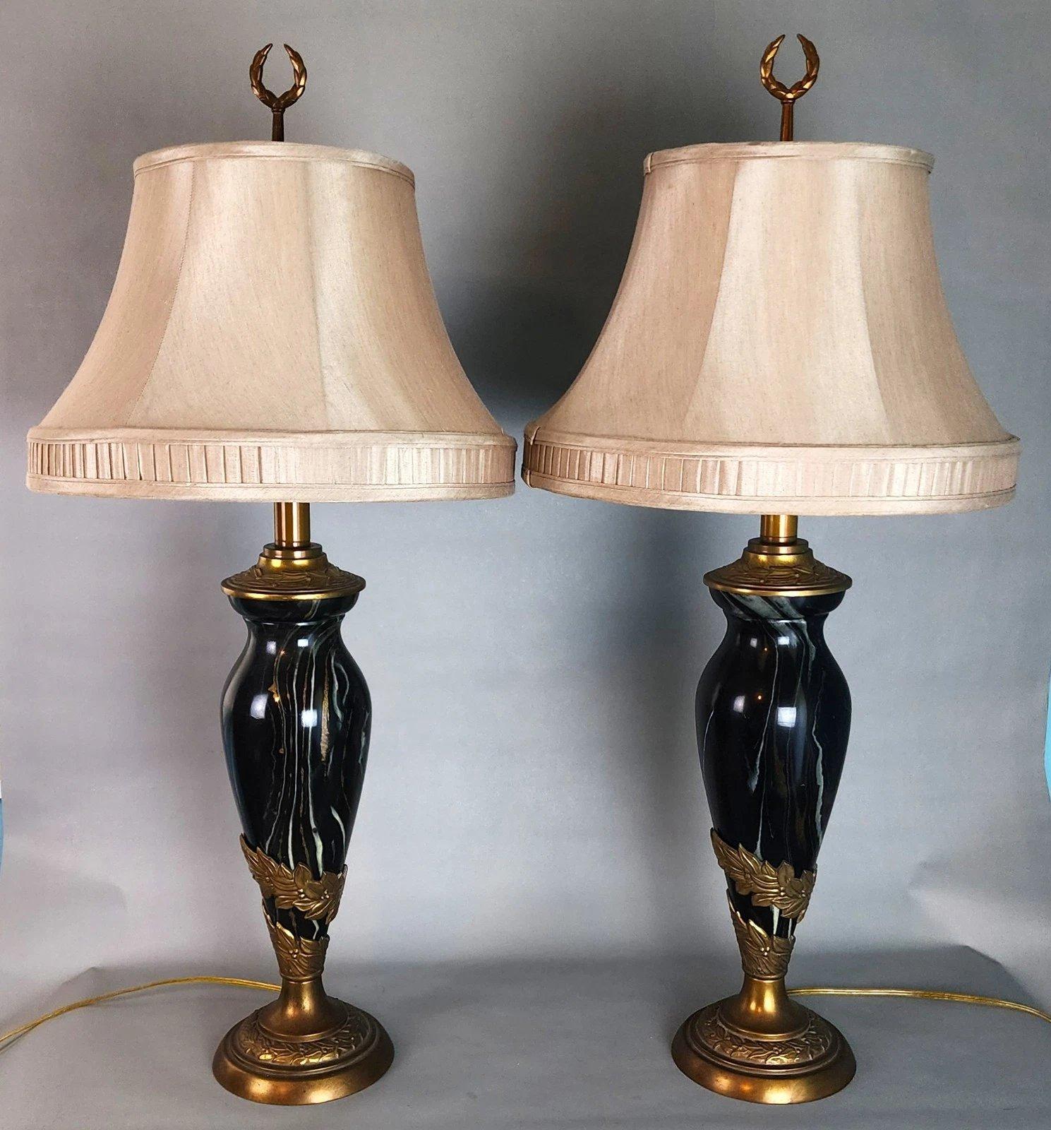 Paire de lampes de table Westwood Lamps Bon état - En vente à Lake Worth, FL