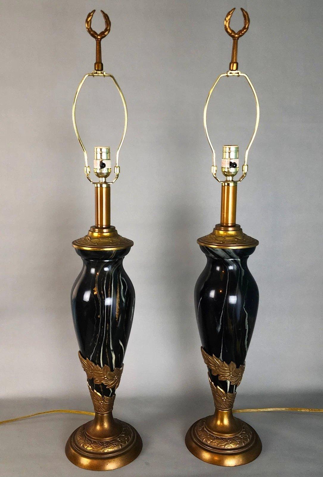 Fin du 20e siècle Paire de lampes de table Westwood Lamps en vente