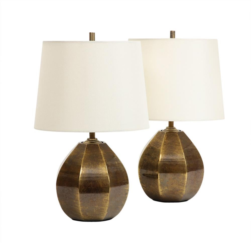 American Westwood Lamps, Bronze, Signed For Sale