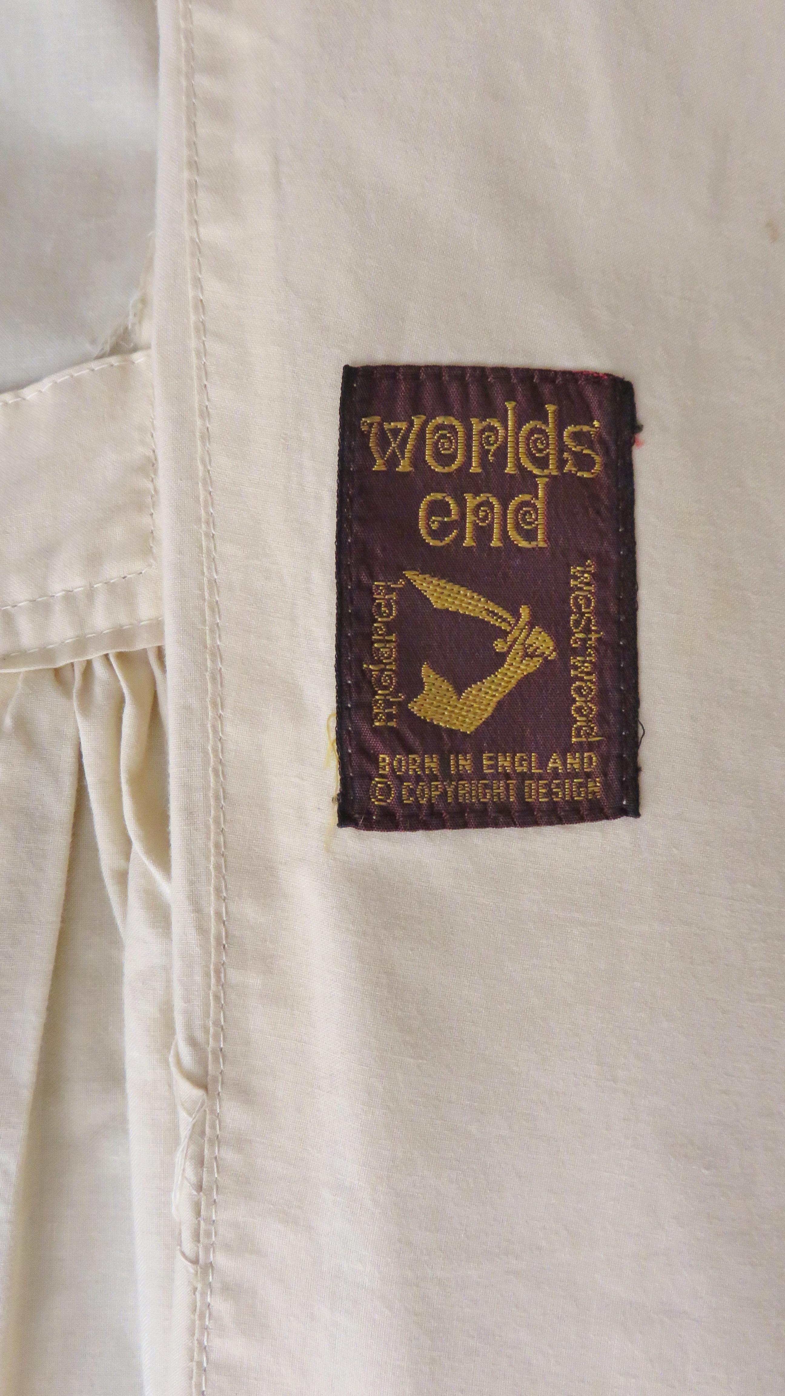 Westwood and McLaren Worlds End Witches Collection AW 1983 Trench Coat 12