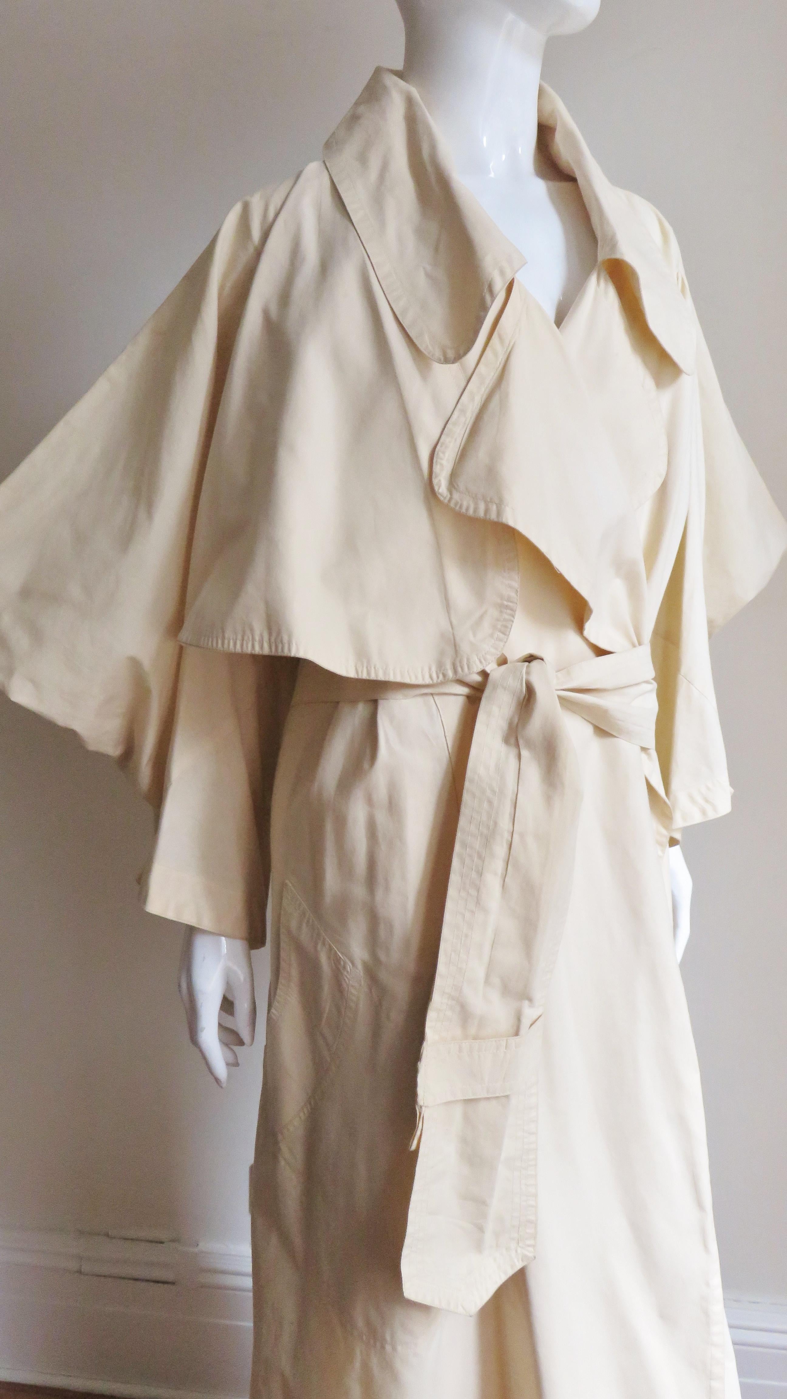 Women's Westwood and McLaren Worlds End Witches Collection AW 1983 Trench Coat