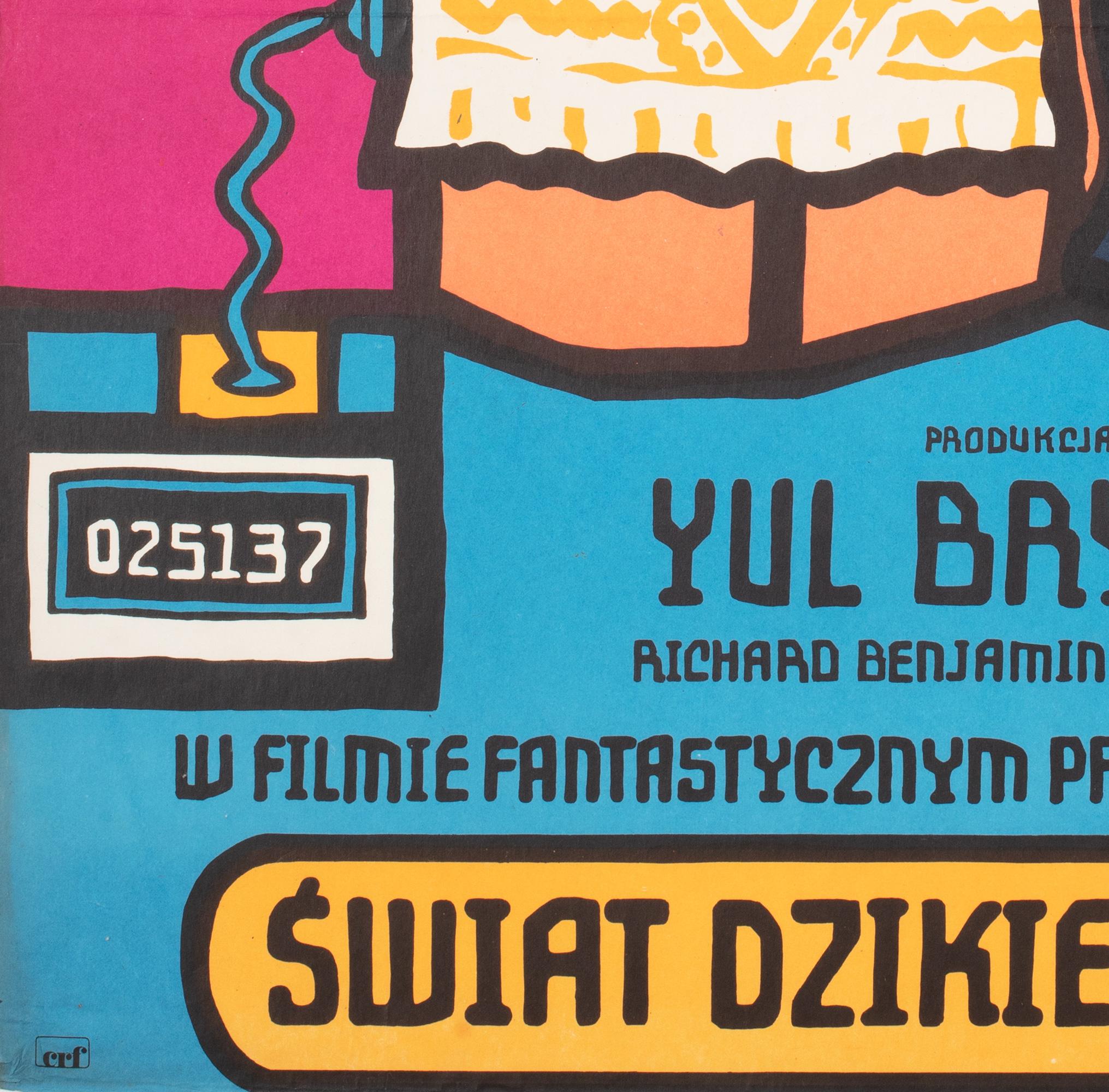 Westworld, Polish Film Movie Poster, Mlodozeniec, 1976 1