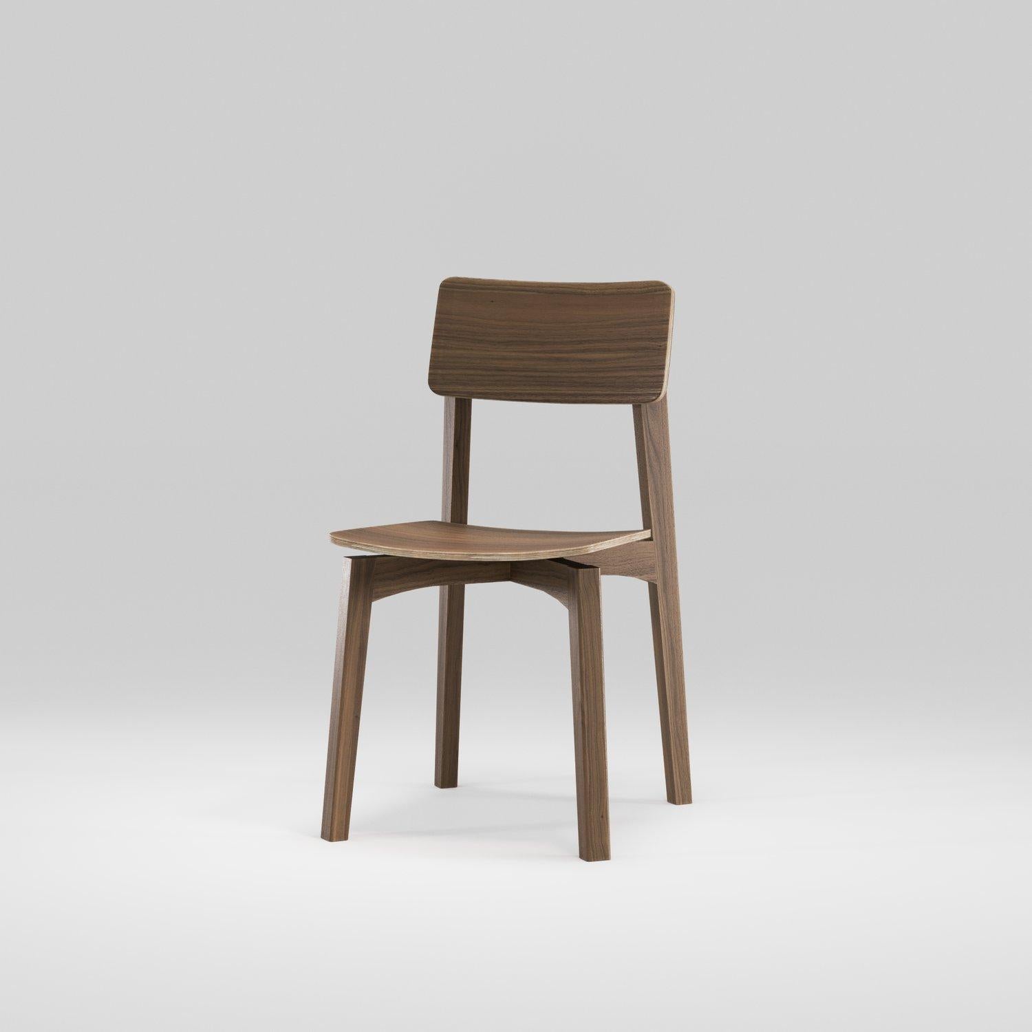 Contemporary Wewood ERICEIRA Oak Chair by BRUNO MARQUES For Sale