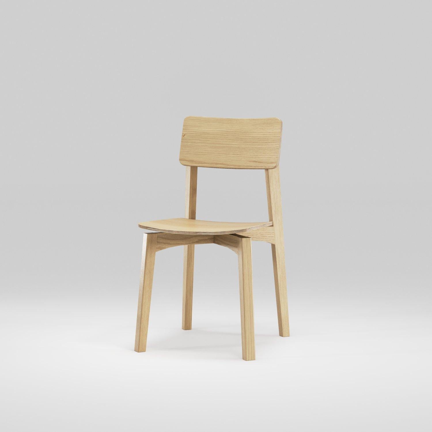 Wewood ERICEIRA Oak Chair by BRUNO MARQUES For Sale 1