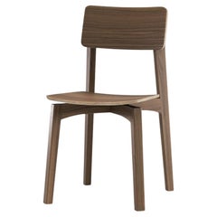 Sedia Wewood ERICEIRA in noce di Bruno MARQUES