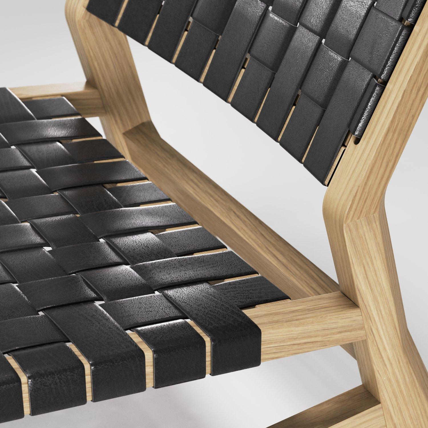 Wewood ODHIN Lounge Chair by STUDIO GUD For Sale 5