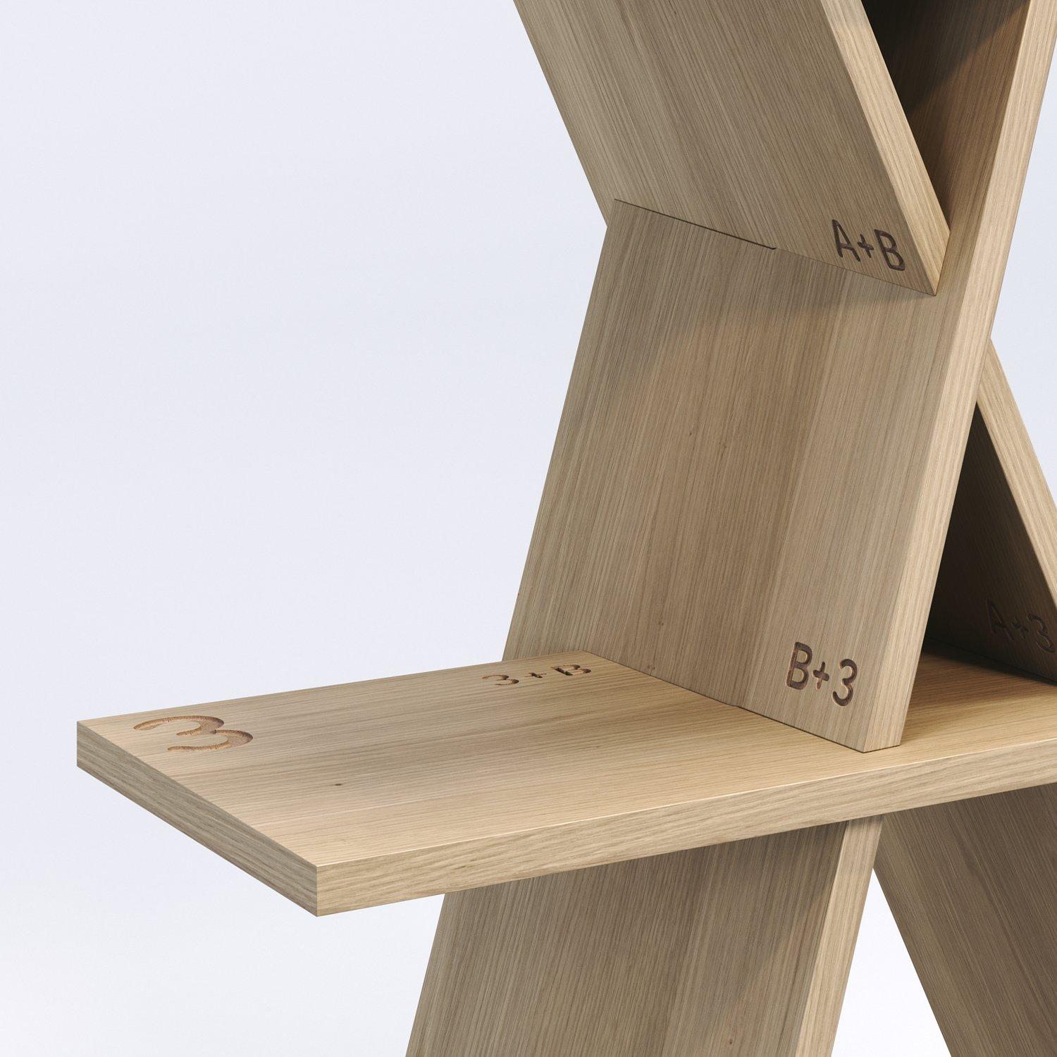 Quercia Libreria Wewood XI di GONÇALO CAMPOS in vendita