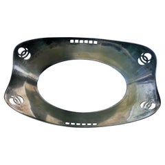 W&G silver-plated alpaca bowl attributed to Kolo Moser or Adolf Loos