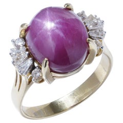 Anello con rubino naturale della Birmania da 15,75 carati certificato WGI