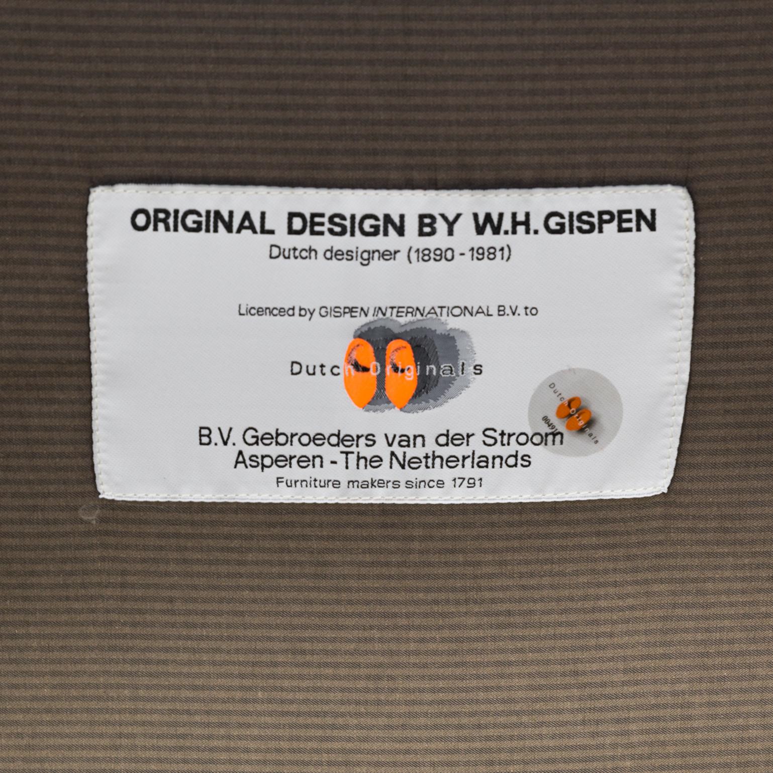 W.H. Gispen 441 B3 Sofa for Dutch Originals Furniture For Sale 7