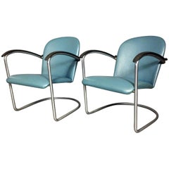 W.H. Gispen Armchair for T.H. Delft, Netherlands, 1961
