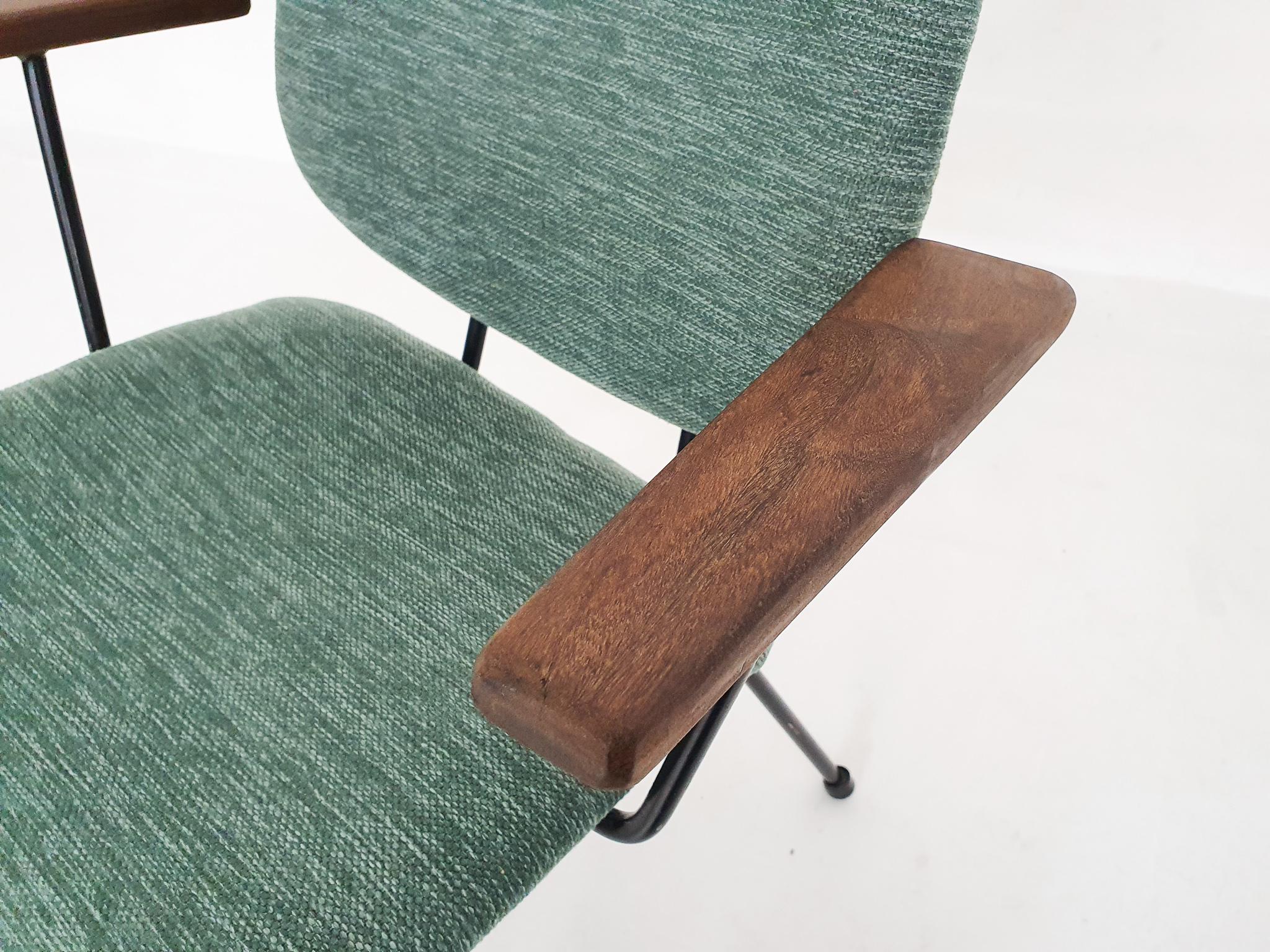Mid-Century Modern W.H. Gispen for Kembo Lounge Chair, the Netherlands, 1954 For Sale