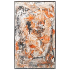 Whacko Acrylic Painting on Canvas, Post-Modern, 21st Century, Framed