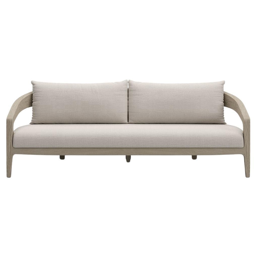 Whale-ash Outdoor 3 Seater Sofa by SNOC For Sale