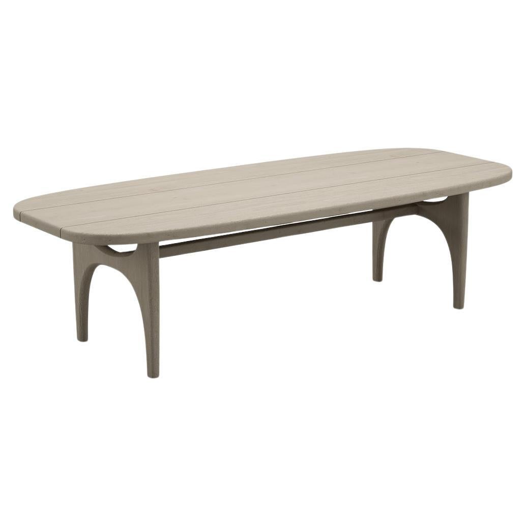 Whale-ash Outdoor Dining Table by SNOC For Sale