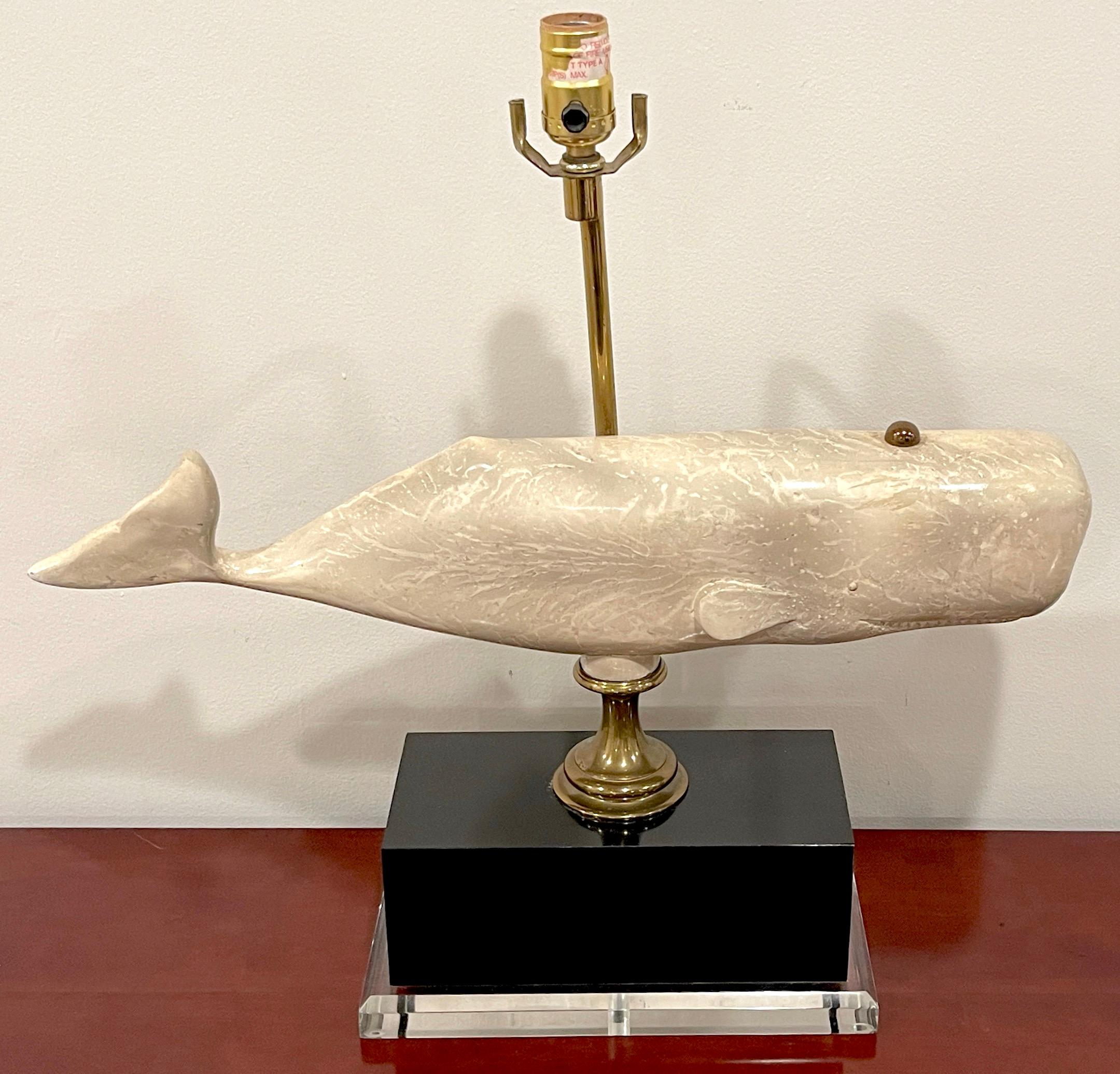 Whale lamp 1991, Bauer Lamp Co For Sale 4