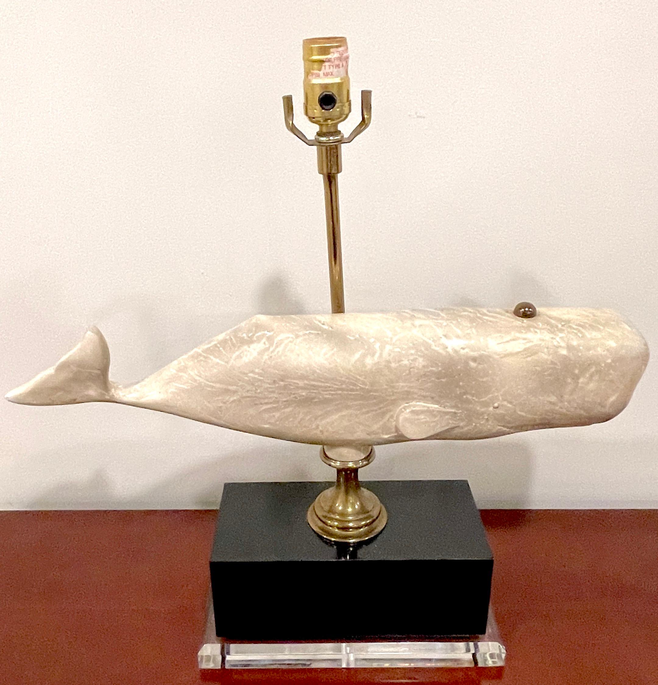 Lampe baleine 1991, Bauer Lamp Co en vente 1