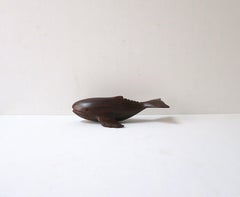 Whale Rosewood Sculpture