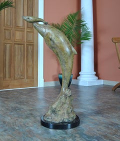 Whale with Calf Bronze