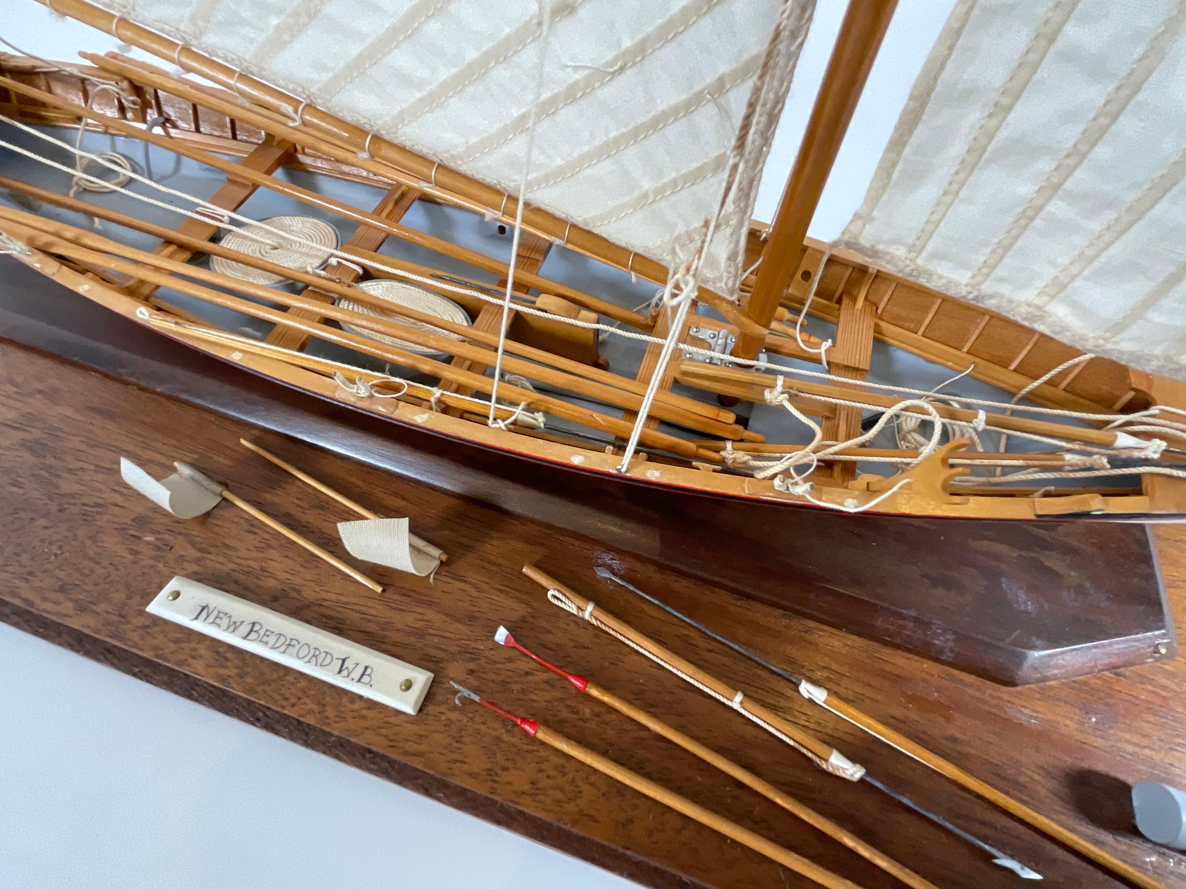Whaleboat Model by Nantucket Modeler Colin Gray 7