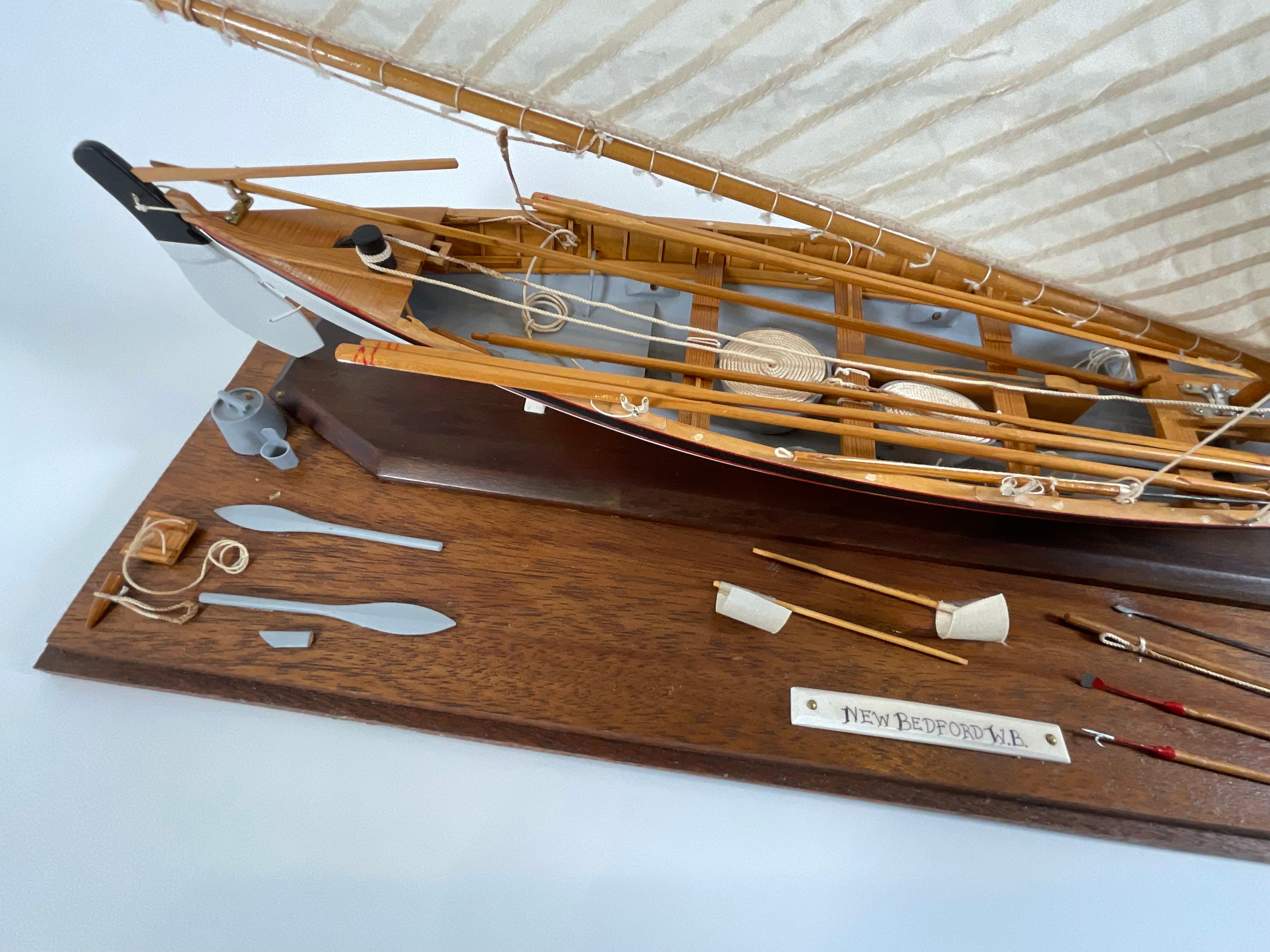 Whaleboat Model by Nantucket Modeler Colin Gray 8