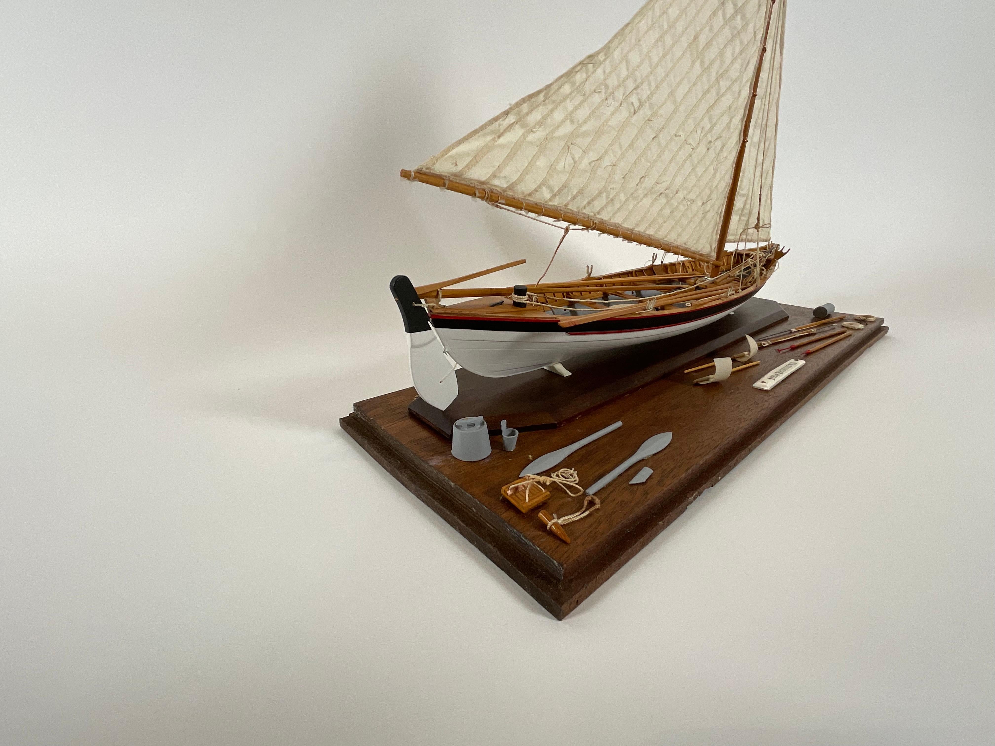 Whaleboat Model by Nantucket Modeler Colin Gray 9