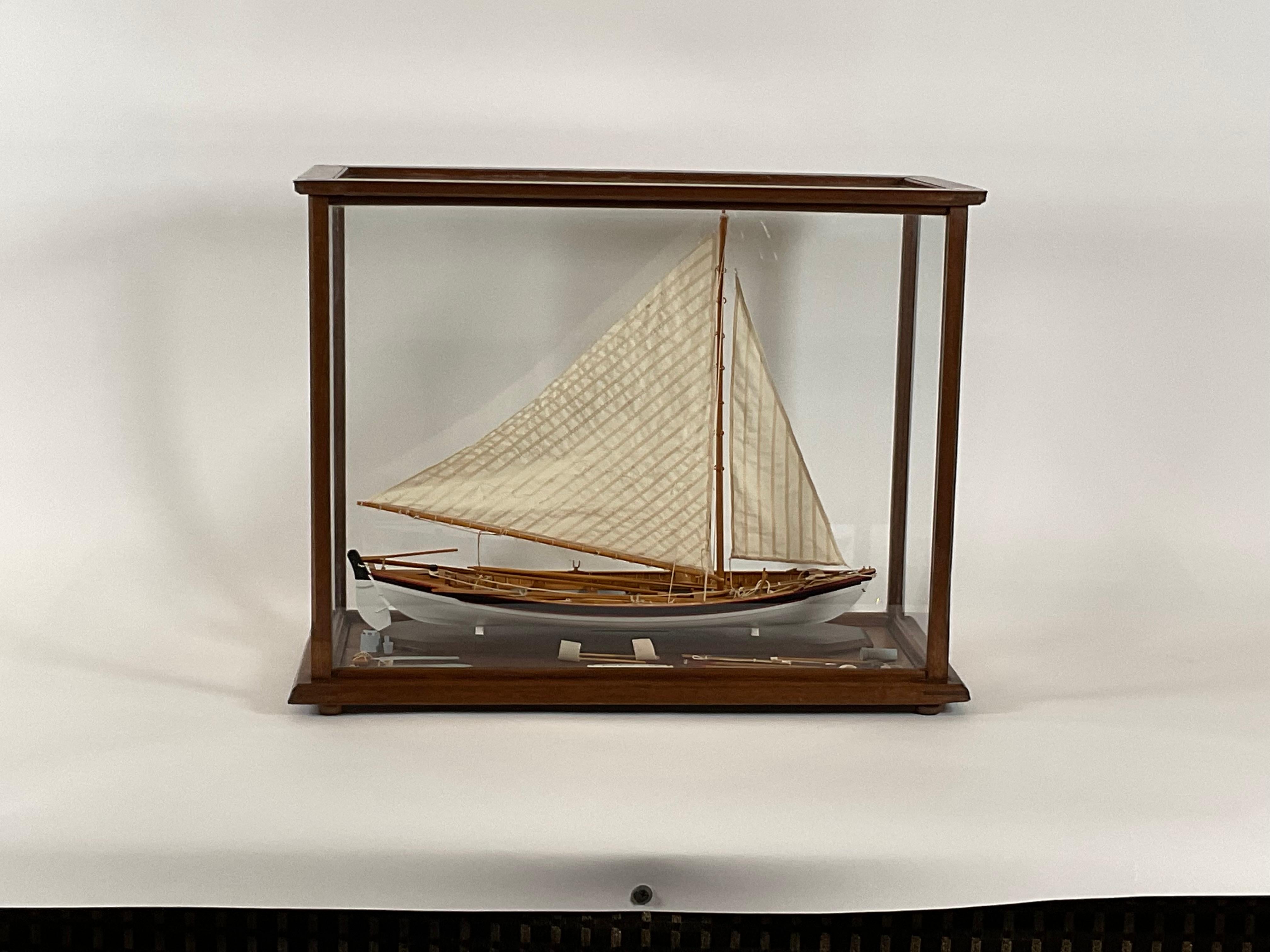 Whaleboat Model by Nantucket Modeler Colin Gray In Excellent Condition In Norwell, MA