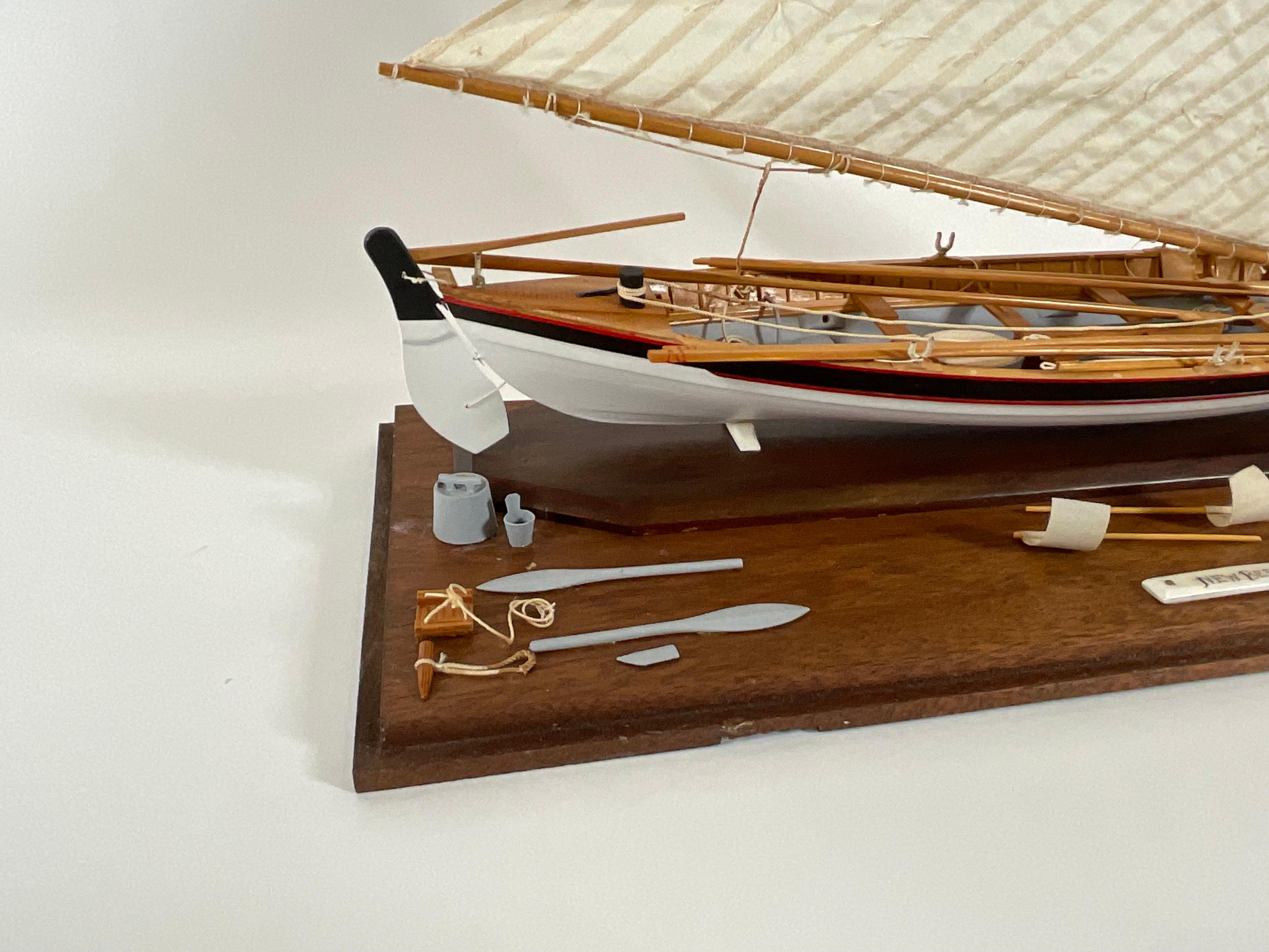Whaleboat Model by Nantucket Modeler Colin Gray 2