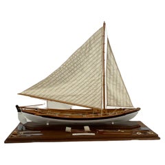 Vintage Whaleboat Model by Nantucket Modeler Colin Gray