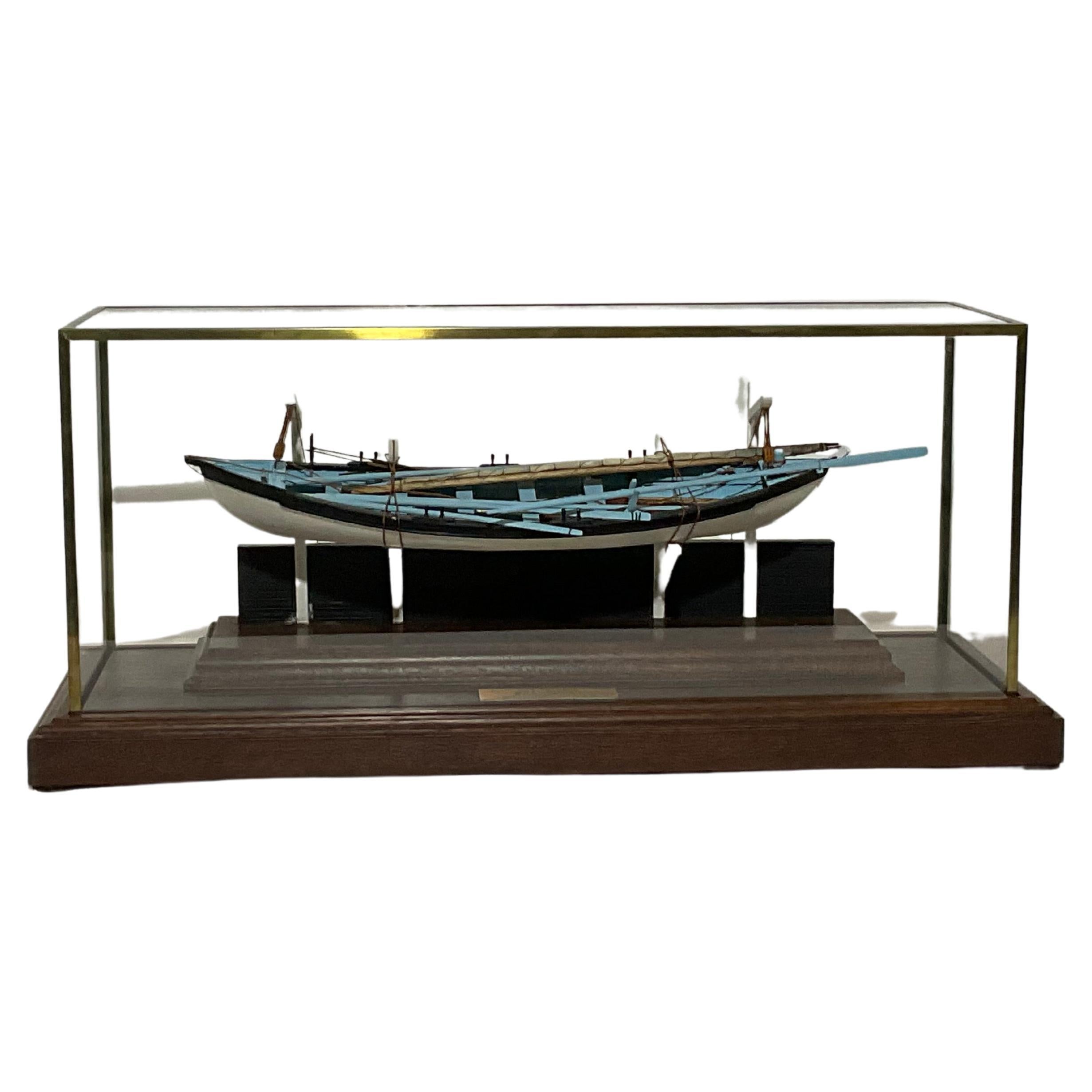 Modèle de bateau à baleinier de William Hitchcock