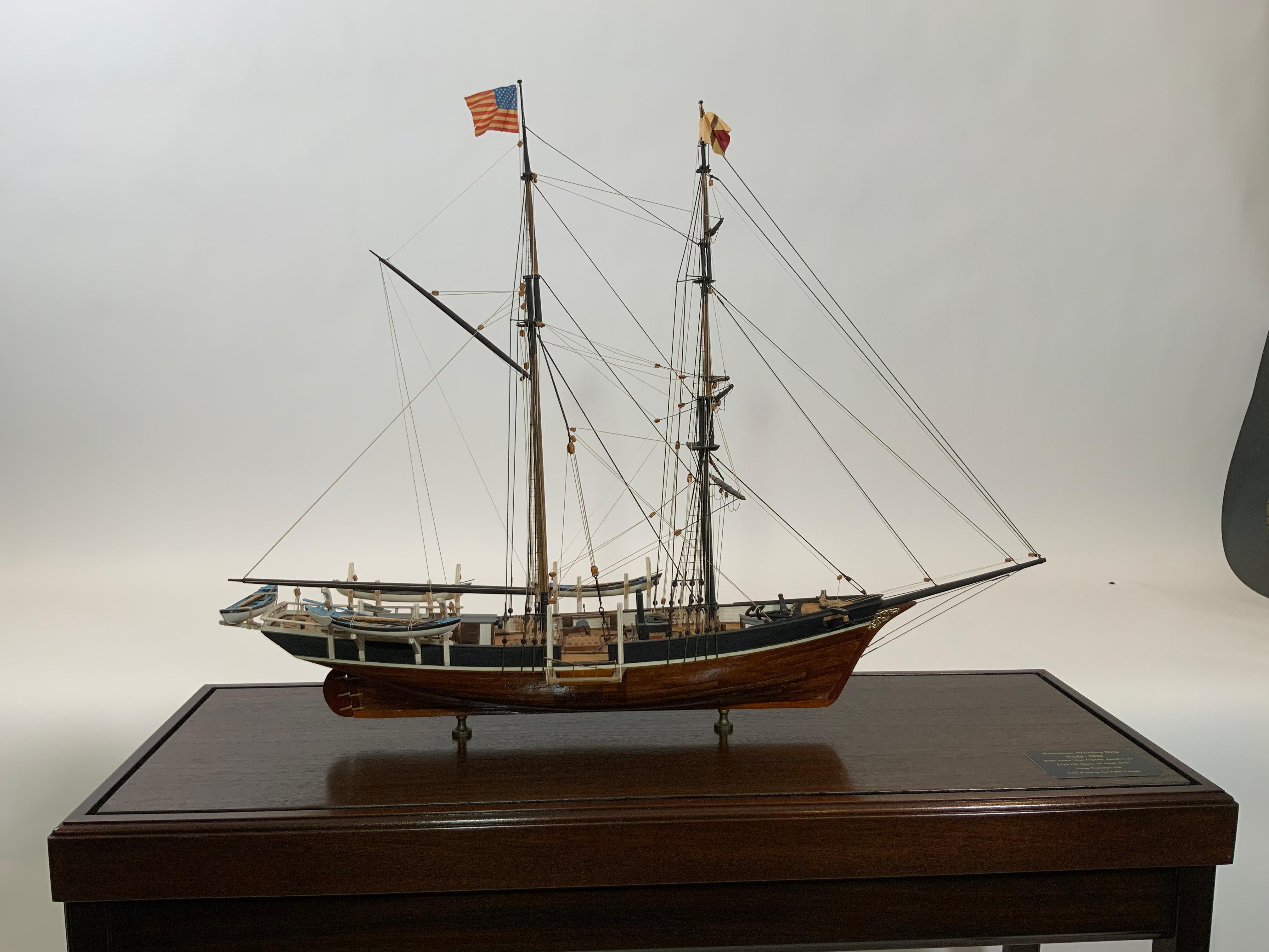 North American Whaling Brig Viola by William Hitchcock