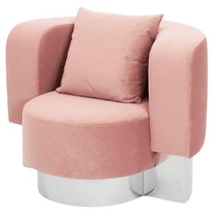 Wham One Velvet Armchair by Pulpo